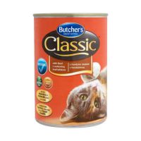 Butcher's Classic with Beef Cat Wet Food, 400g