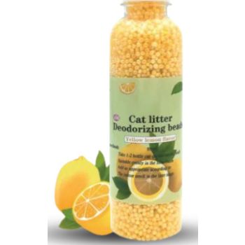  Cat Litter Deoderizing Beads 250ml- Lemon 