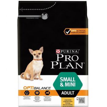  Pro Plan Optibalance - Chicken for Small & Mini Adult Dog (3kg) 