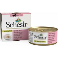 Schesir Cat Can Broth-Wet Food Chicken 70g