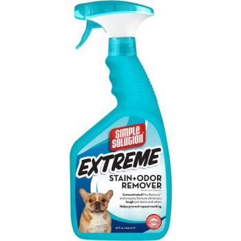  Simple Solution Dog Extreme Stain+Odor Remover, 32 OZ 