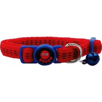  Doco Puffy Cat Collar (DCAT010) Red 