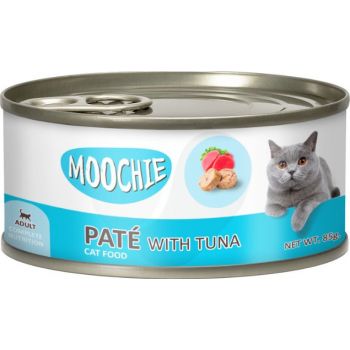  Moochie Adult Loaf With Tuna 85g Can 