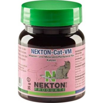  Nekton Cat-VM Feline Vitamin, Mineral and Trace Element Supplement for Daily Maintenance, 35gm 