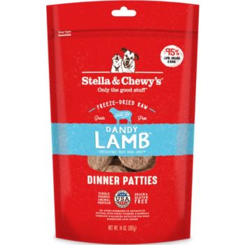  Stella & Chewy's Dandy Lamb Patties – 14 Oz 