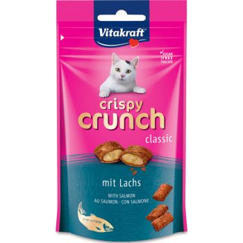  VITAKRAFT CAT CRISPY CRUNCH CLASSIC WITH SALMON PACKAGE 60 grams 