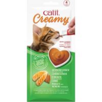 CATIT CREAMY LICKABLE TREATS, CHICKEN WITH LAMB 4x10g
