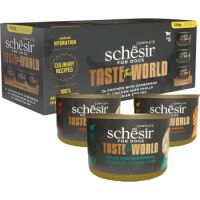 Schesir Taste The World Dog Wholefood Variety Pack 900g (6x150g) - 3 Flavors