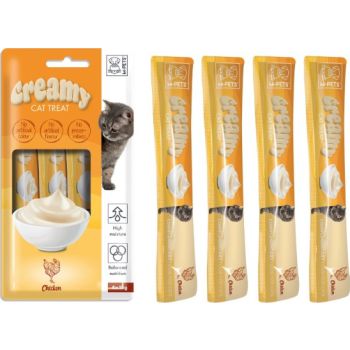 M-PETS Creamy Treats for Cats – Chicken 4x15g (60g) 