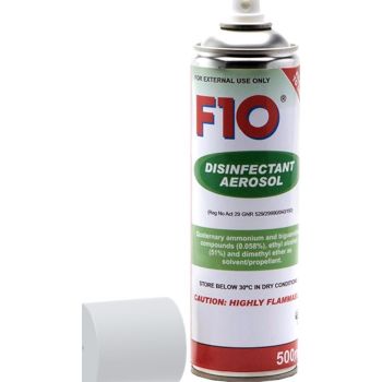  F10 Disinfectant Aerosol Spray 500ml 