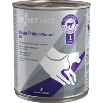  Trovet Unique Protein Venison Dog & Cat Wet Food Can 400g 