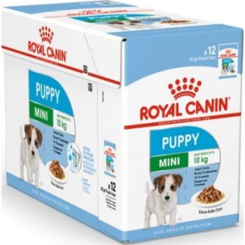  Royal Canin Dog WET FOOD - SHN MINI PUPPY (Box 12X85G) 