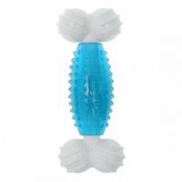 Nylon Bone with TPR Center - Blue (pack of 3)