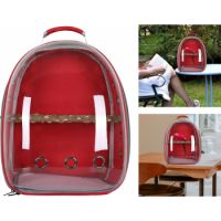 SaaS Bird carrier Bag L  RED 42*34*16 cm