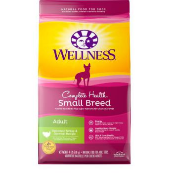  Wellness Complete Health Small Breed Turkey & Oatmeal Adult Dog Food, 1.8Kg 