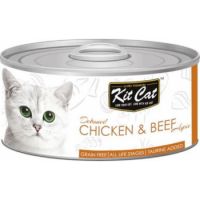 Kit Cat Wet Food CHICKEN & BEEF 80g
