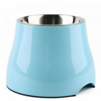 Elevated Round Bowl Sky Blue S