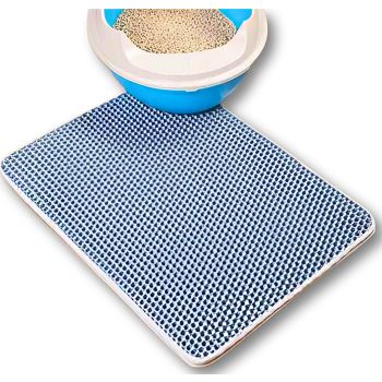  Saas Cat Litter Mat 45X65cm(blue) 