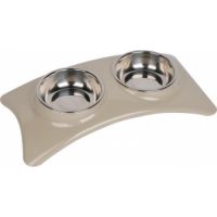 Pawsitiv Star Dinner Set Bowls Small Beige