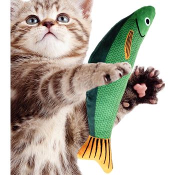  Wild Catz Mr Drago Plush Cat Toy - 24 x 6cm, 28g 