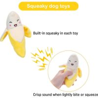 PETBROO DOG BANANA SOFT TOY 15*6 CM