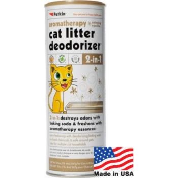  Petkin Cat Litter Deodorizer - Vanilla 
