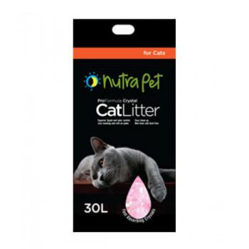  Nutra Pet Cat Litter Silica Gel 30L Baby Powder Scent 