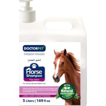  Doctor Pet Horse Shampoo Flax Seed 5 Liters 