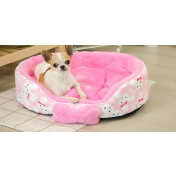  Creature OVAL BED FUR NO.2 (43x56x13 