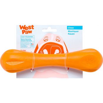  Westpaw Design Hurley Dog Bone  Large 8.25" (Tangerine) 