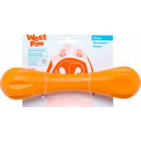 Westpaw Design Hurley Dog Bone  Large 8.25" (Tangerine)