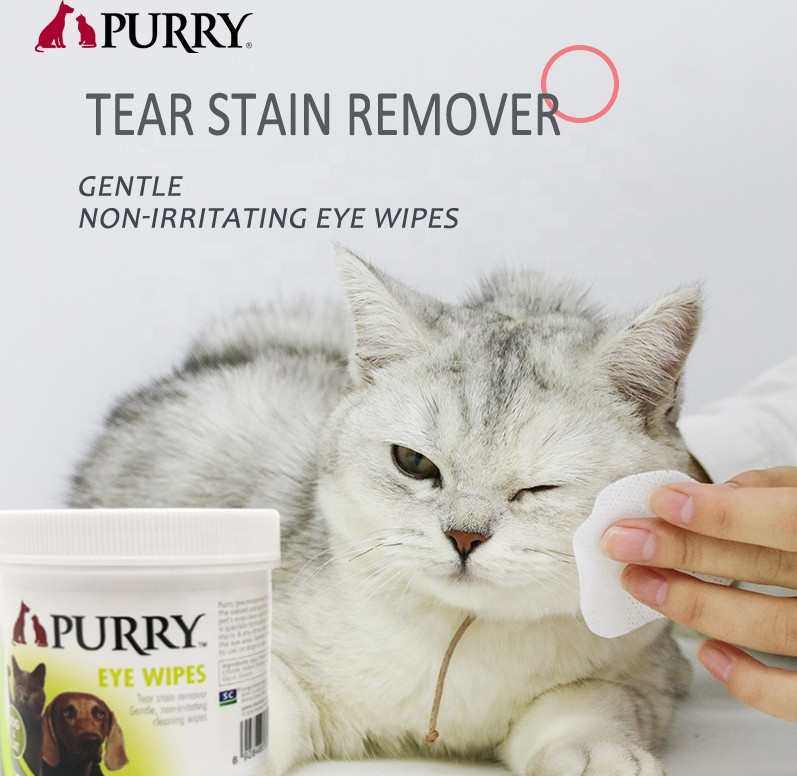 Purry Eye Wipes For Dogs And Cat 100 pcs Brand PURRY Buy Best