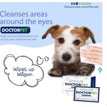  Doctor Pet Eye Pet Wipes - 15 Satchels 