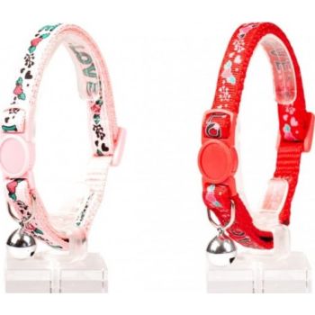  Duvo Cat Collar Nylon Mixed Colors 20 - 30cm / 10mm Love Nylon 