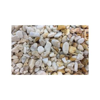  Nutrapet Machine-made pebble washed(WHITE/GOLDEN) 10 KG 