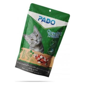 PADO CRUNCHY CAT TREATS CHICKEN WITH CATNIP 100G 