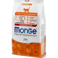 Monge Natural Superpremium Monoprotein Kitten Duck 1.5KG