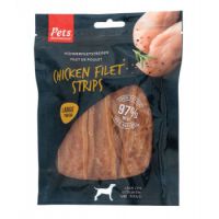 Pets Unlimited Chicken Fillet Strips Large - 150G
