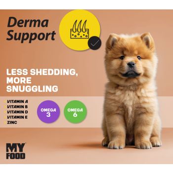  Myfood Derma Support Dry Food for Medium and Large Puppies With Salmon 2.5kg 