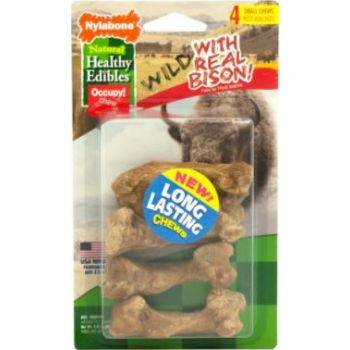  Nylabone Healthy Edibles Wild Bison Small 4 Count 