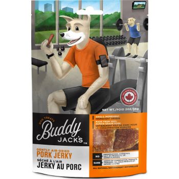  Buddy Jack’s Pork Jerky Dog Treats 2oz / 56gm 