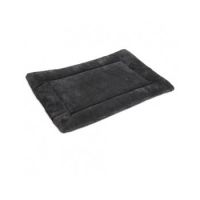 PETMATE 16 X 9 KENNEL MAT ~ GRAY UP TO 10LBS