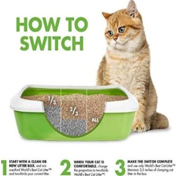  World's Best Cat Litter Multiple Cat Clumping, 8 lb 