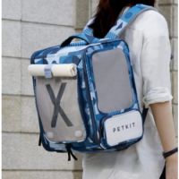 PETKIT 'BREEZY' CAT CARRIER FOR KITTEN, PUPPY AND SMALL ANIMALS  13.78 x 10.63 x 16.93 inches