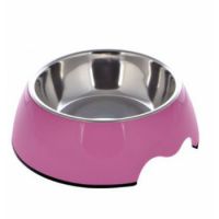 Nutrapet Melamine Round Bowl Mexican Pink S: 14*4.5 Cms 160/ml5.4oz