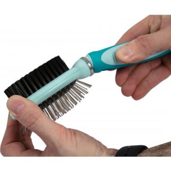  Freedog 2-in-1 Deep Grooming Brush 25cm 