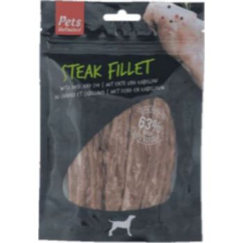  Pets Unlimited Steak Fillet Duck Dog Treats 