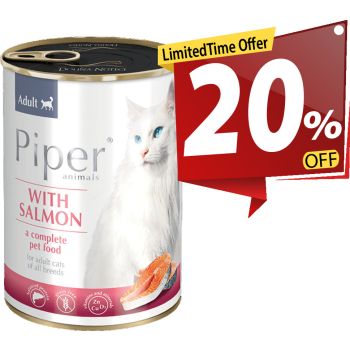  Piper Cat with Salmon 400 gm 