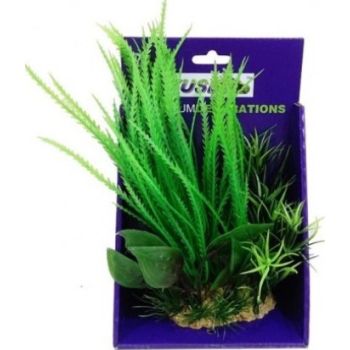  Yusee Aquarium Decoration - Artificial Plant - YS-60205[Length - 20cm] 