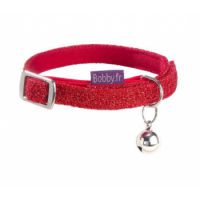 Disco Cat Collar - Red / XS